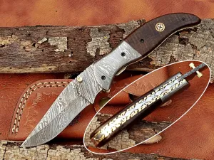| Viking Explorer Folding Knife made from Damascus Steel: Unleash Your Inner Adventurer with This Compact and Stylish EDC Tool – Precision Craftsmanship, Portability, and Versatility in One Sleek Package!"
