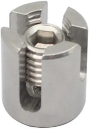 10 Pcs Stainless Steel Hubs Wire Kits Cable System For Climbing And
