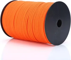 100M Paracord Cord 550 Parachute Rope 9 Strand Cord Spool Rescue Traction Lanyard Bundled Tent Rope for Outdoor Hiking Camping Hunting DIY Necklace Wristband Bracelet