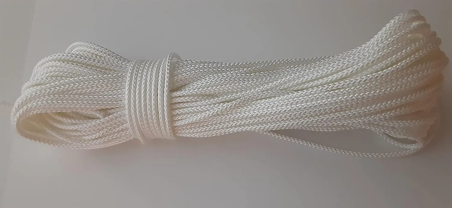1/4" x 200 ft. Diamond Braid MFP Anchor/Camping/Utility Rope White