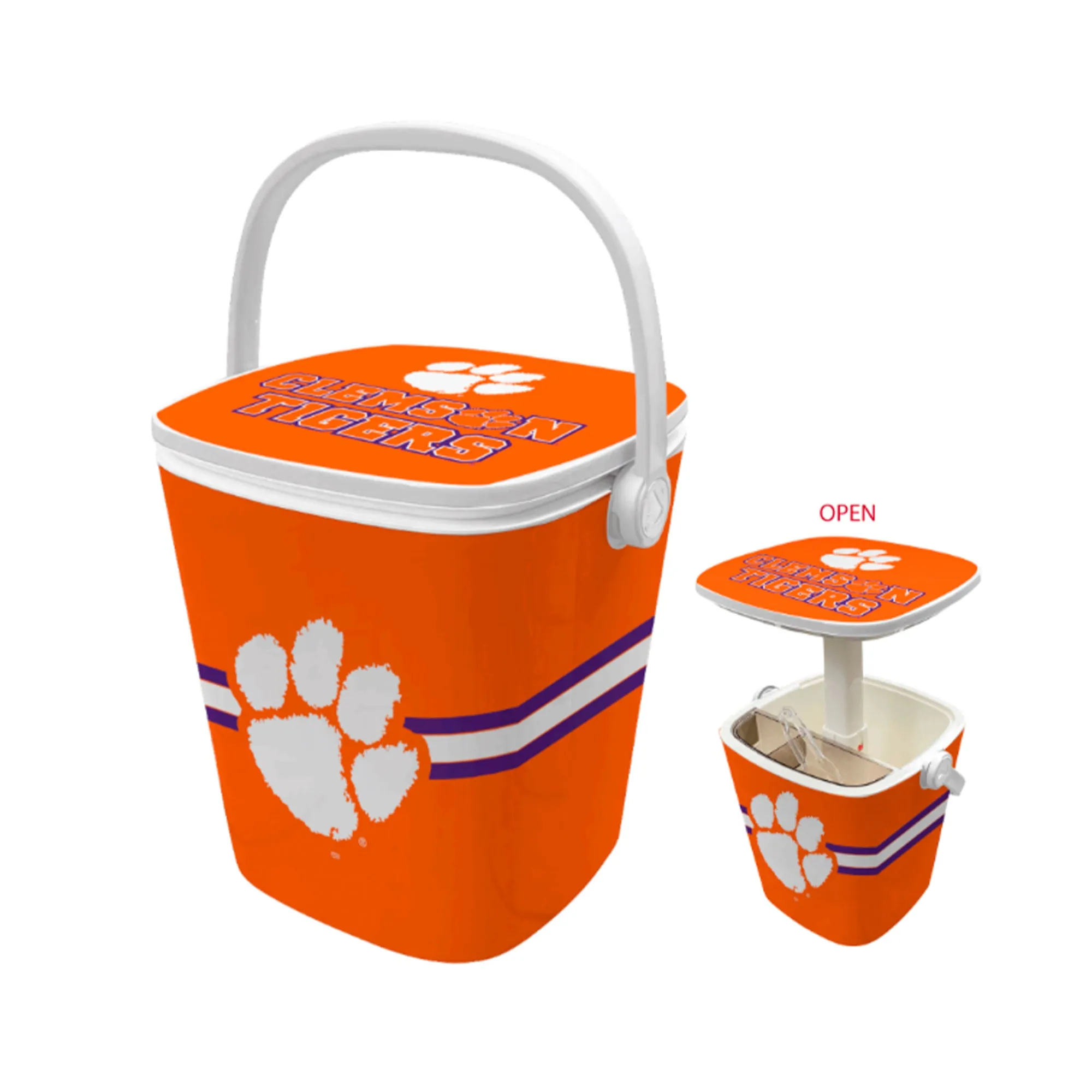 16qt Clemson Tigers Mini Cool Bar Cooler
