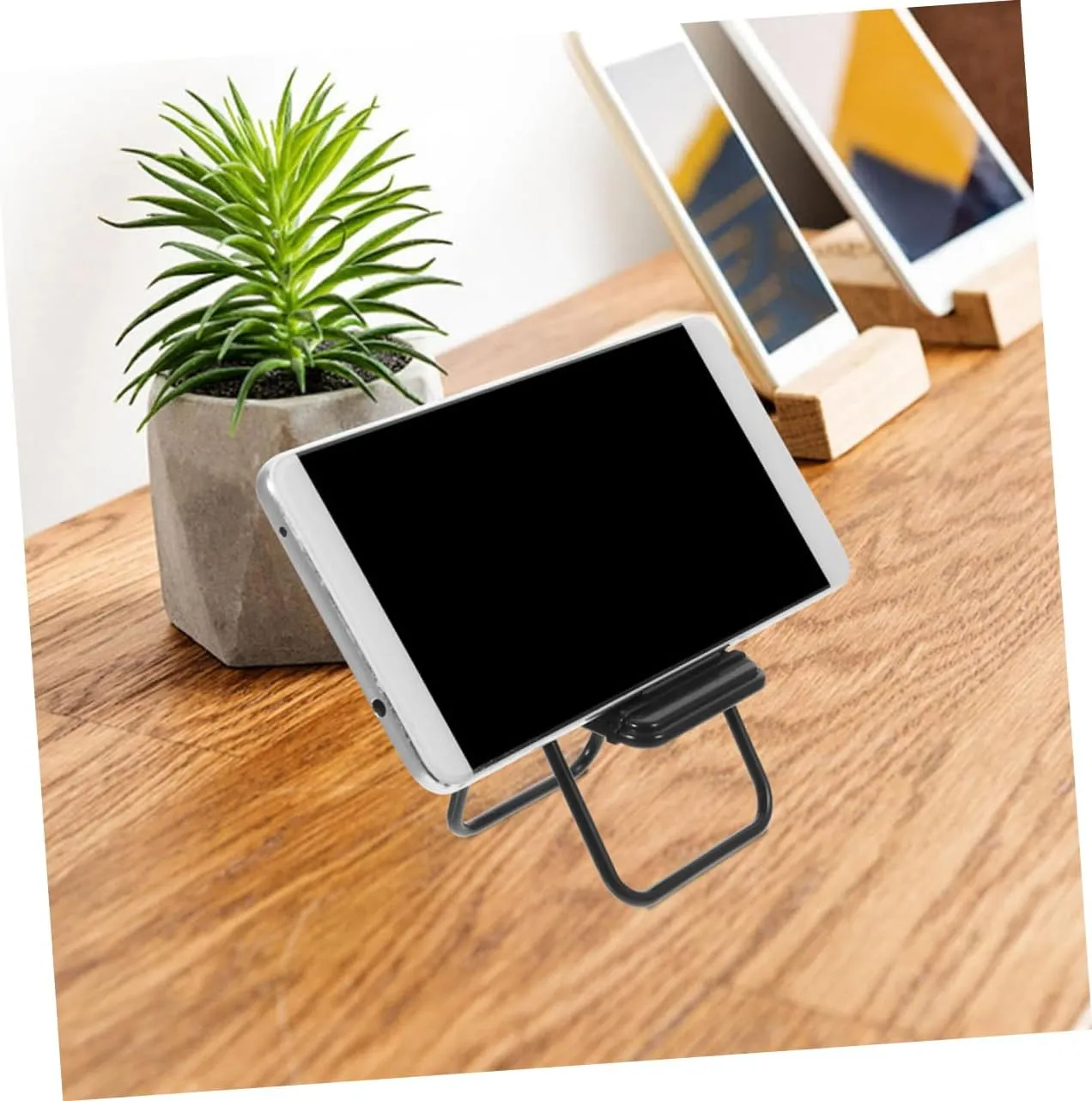 18pcs Miniature Folding Chair Phone Stands Creative Doll House Decor Mobile Phone Bracket for Desk for and Use Lightweight and Design