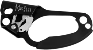 20x9cm 4KN Rescue Outdoor Climbing Right/Left Hand Ascender for 8-13mm Rope - Black, Left Hand
