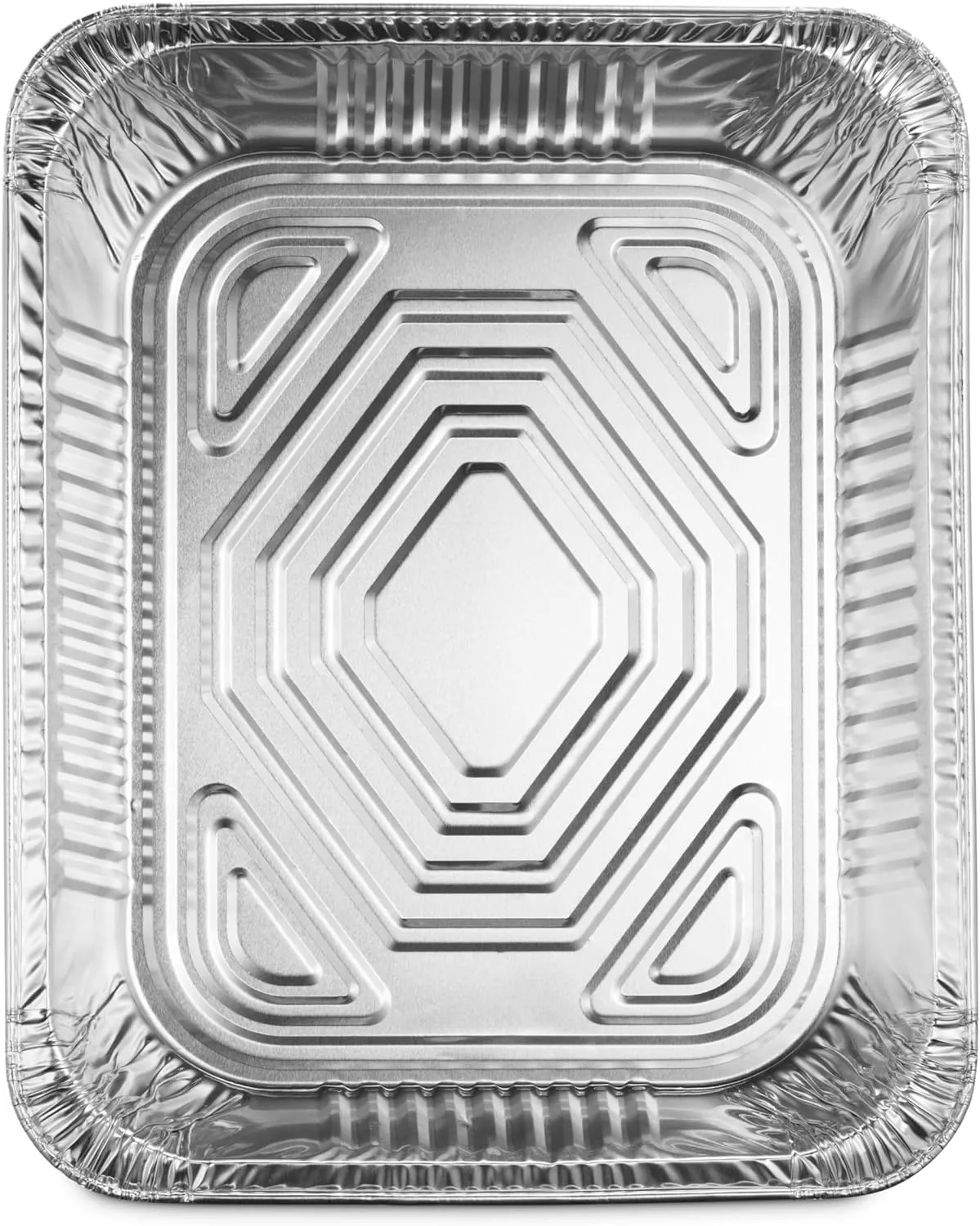 25 Pack Aluminum Pans Disposable 9x13 Baking Pan Chafing Trays with Lids, Half Size Oven Steam Table Tin Foil Pans with Covers, Extra Heavy Duty Foil Pans for Heating, Roasting, Cooking, Storing Food