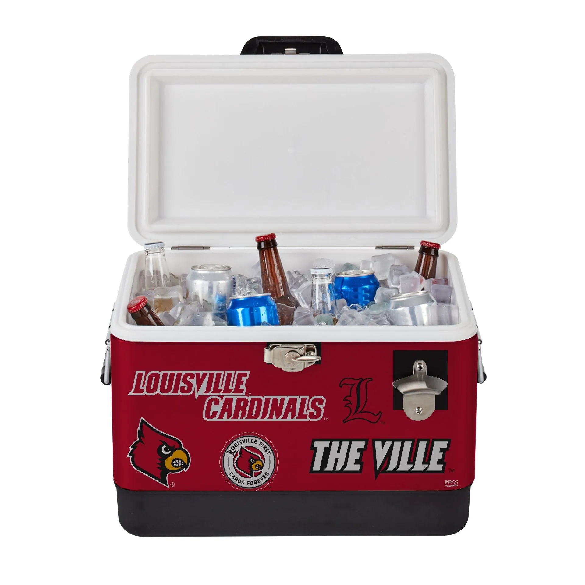 26qt Louisville Cardinals Medley Steel Cooler