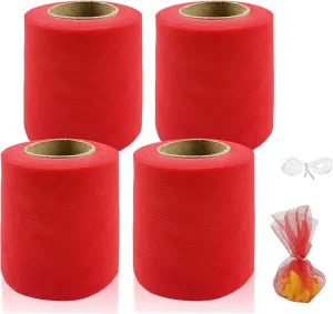 288Ft Fishing Soft Spawn Net - 3'' Wide Bait Net Salmon Net Spawn Bags Fishing Bait Mesh Holder Accessories for Roe Bags(4rolls)