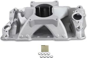 2925 52031 Intake Manifold Aluminum Single Plane Compatible with SBC Small Block Chevy 350 400 1957-1995 3000-7500 RPM