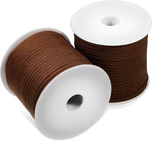 2rolls para Cords Heavy Duty Survival Ropes for Outdoor Activities Durable Camping Cords for Hiking Fishing and Hanging Gear Weather Resistant Multi-Purpose Utility