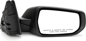 3-Pin Right Passenger Side Door Mirror Fit For 2016-2022 Chevy Malibu L & LS Models Without Turn Signal Light, Non-Heated, Replace# GM1321538 84288099