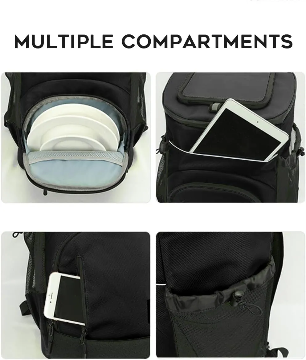 30L Cool Bag Rucksack Insulated BackpackThermal Leakproof Cooler Backpack Picnic Bag Cooler Bag Large Capacity