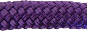 3/8" Premium Double Braid Polyester Rope 4,800 lb Tensile Strength, Marine, Sailing, Boating, Equestrian and More. (Purple, 3/8" x 25 ft. Hank)