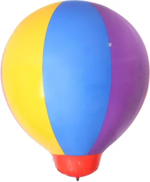 3FT Hot Air Balloon Decorations, Hanging Balloon for Girls Boys Baby, for Birthday Wedding Exhibitions, Coloured