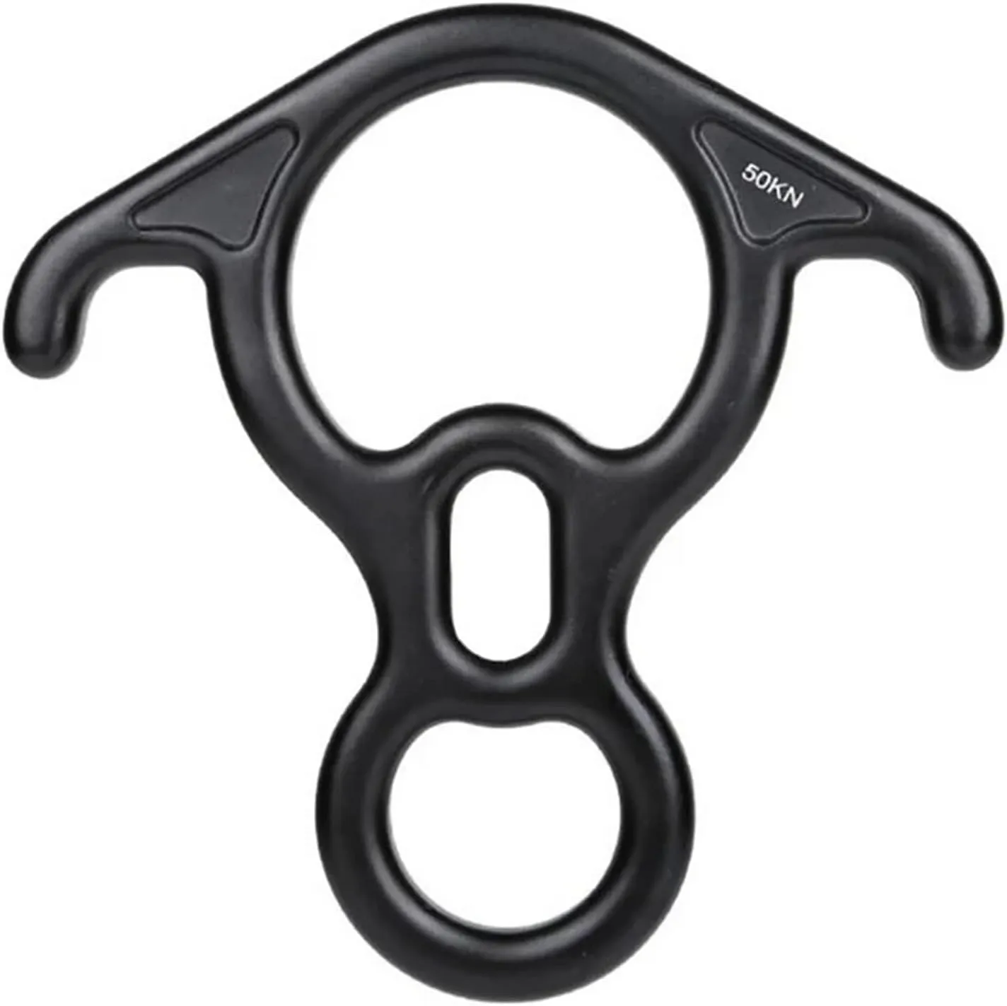 50KN Rescue Figure Belay Device Tools Descender Rappelling Gear for Rock Climbing, Rescue Equipment