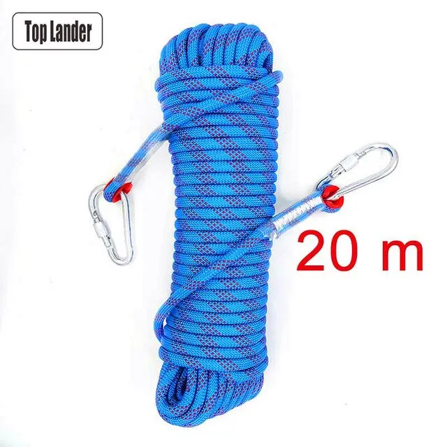50m Rock Climbing Rope 10mm Tree Wall Climbing