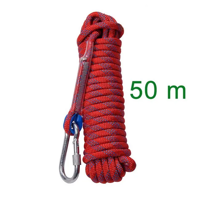 50m Rock Climbing Rope 10mm Tree Wall Climbing