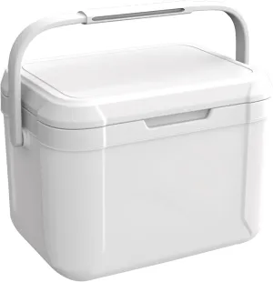 5L Portable Camping Cooler & Warmer 76H Cooling/12H Heat Retention Hard Lunch Box Holds 6 Cans for Picnic, Beach, Grill