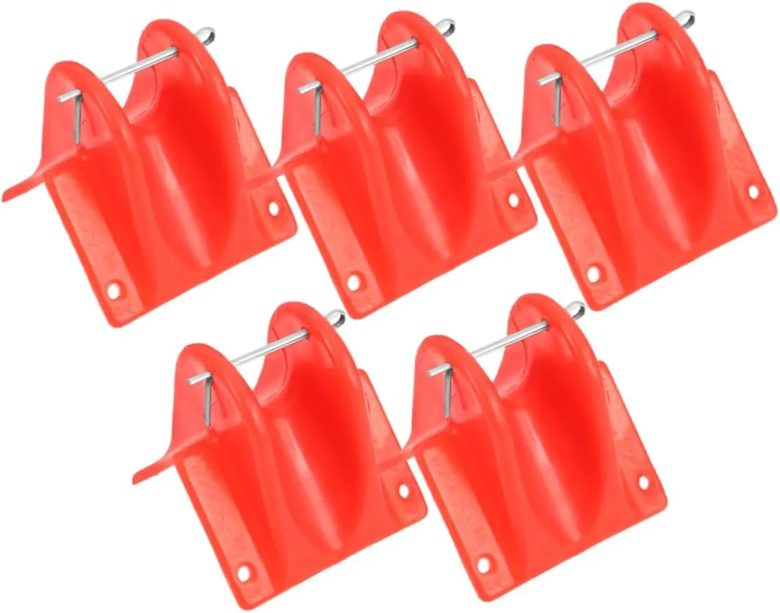5Pcs Climbing Rope Edge Protectors Lightweight Wear Tool for Outdoor Mountaineering Essential Safety Supply for Rappelling Rescuing and Climbing Activities