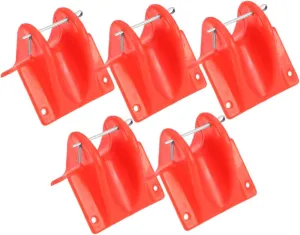 5Pcs Climbing Rope Edge Protectors Lightweight Wear Tool for Outdoor Mountaineering Essential Safety Supply for Rappelling Rescuing and Climbing Activities