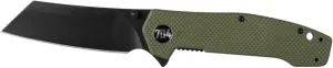 704 Gear Strider EDC Folding Pocket Knife | 3" Reverse Tanto Blade, G10 Handle, Ambidextrous Thumb Stud, Reversible Pocket Clip