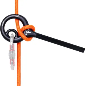 9 Rescue Figure, Upgrade 8 Descender Climbing Gear Downhill Equipment Easy Operation Rigging Plate Aluminum Alloy Rigging Plate for Rock Climbing Belaying and Rappeling Device