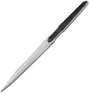 9.5in Tactical Fixed Blade Knife with Kydex Sheath,8Cr13Mov Steel Blade Aluminum Handle,Outdoor Survival Camping Fishing Hunting Knife Cutting Tool, Best Gifts for Men (Silver)