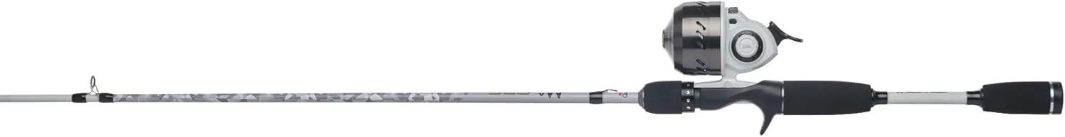 Abu Garcia 6’ Max PRO Fishing Rod and Reel Spincast Combo, 2-Piece Composite Rod, Size 10 Casting Reel, Right/Left Handle Position