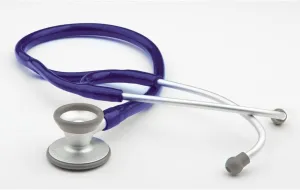 ADC Adscope 606 Ultra Lightweight Cardiology Stethoscope with Tunable AFD Technology, 28 inch Length, Royal Blue