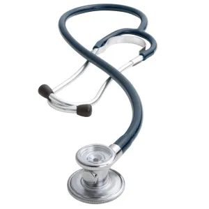 ADC Adscope 647 Sprague-1 Lightweight Single-Tube Stethoscope with 5 Interchangeable Chestpiece Options, 31.5 inch Length, Navy