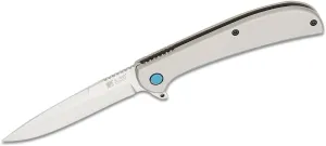 Al Mar AMK4117: Ultra Thin Framelock Satin