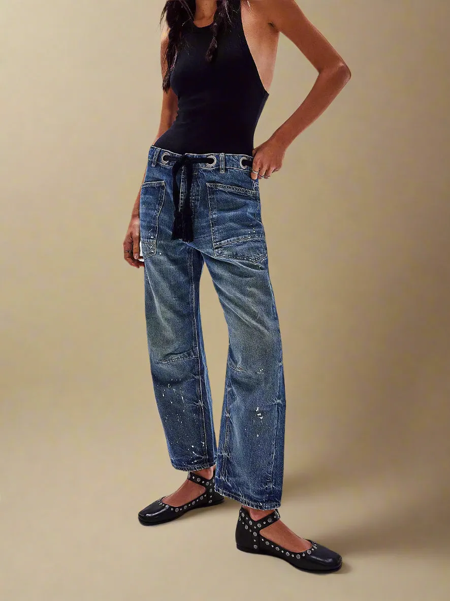 Alba Fiorella Artisan-Inspired Pants