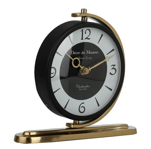Aleksi Table clock Gold