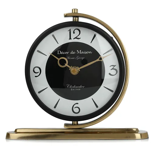 Aleksi Table clock Gold