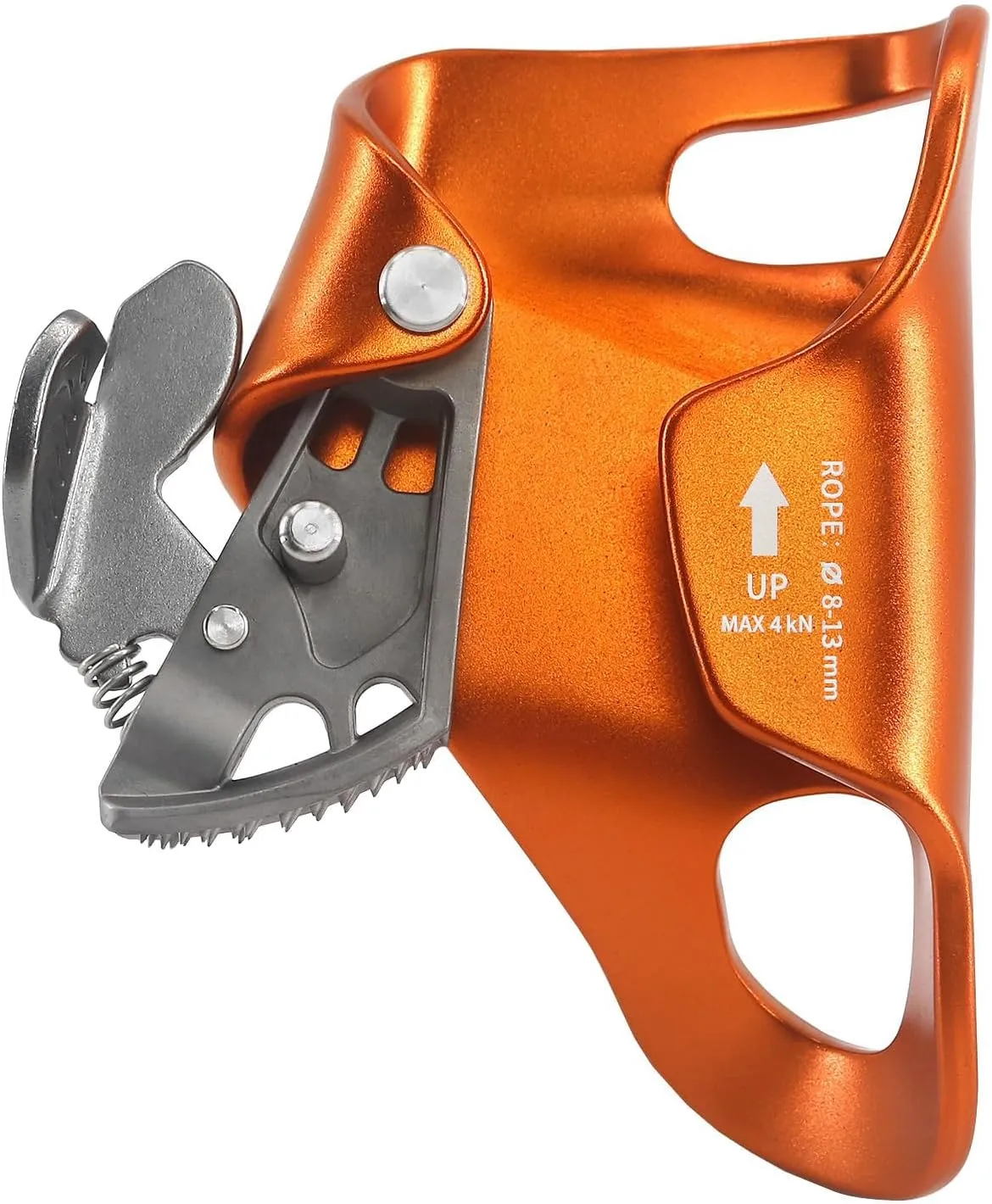Aluminum Alloy Rock Climbing Chest Ascender Abdominal Risers Rope Clamp Fall Prevention Device Climbing Rappelling Equip Climbing Rappelling Equipment Hiking Gear Sports Accessories Rope Clamp
