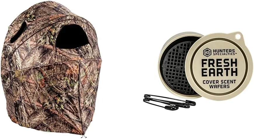 Ameristep Hunting Lightweight Portable Ultra-Compact Easy-Setup 1-Person Tent Chair Ground Blind