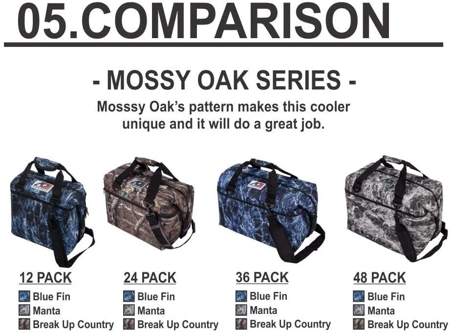 AO Coolers Backpack Cooler, Mossy Oak, 18-Pack