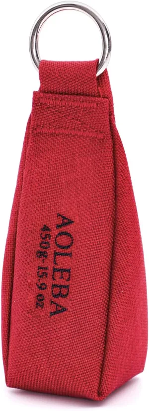 AOLEBA Arborist Throw Line Kit, Slick Arborist Rope Throw Weight Set with Reflective Storage Bag, 100% Polyester Rope, Arborist Equipment for High Limb, Throwing, Climbing, Tree Cutting