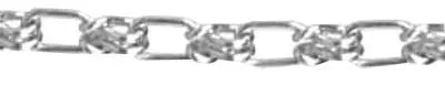 Apex Tool Group Lock Link Single Loop Chains, Size 4/0, 485 lb Limit, Blu-Krome, 0744027
