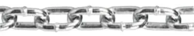 Apex Tool Group Straight Link Machine Chains, Size 3/0, 635 lb Limit, Blu-Krome, 0313024