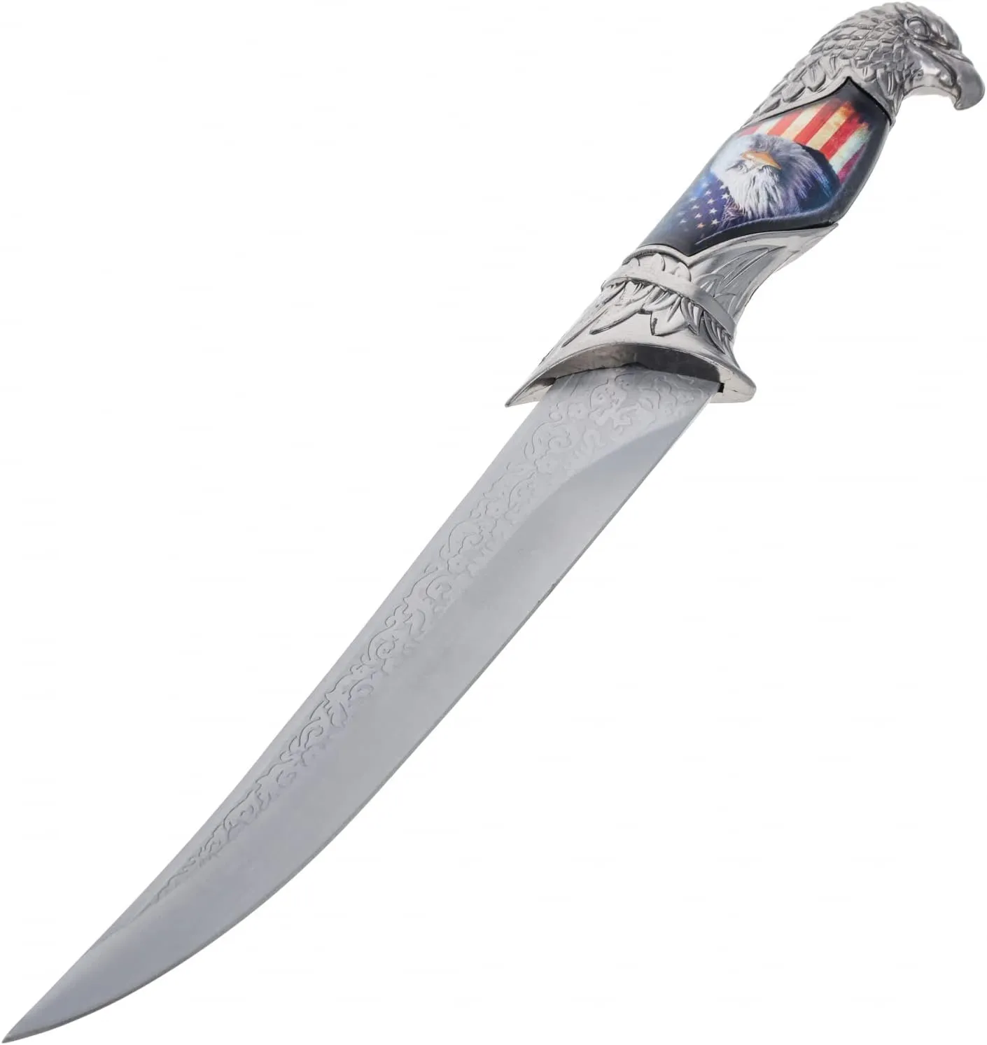 ASR Outdoor 13 Inch Collectors Hunting Knife Decorative Scabbard and Handle with Animal Head (Many Styles)