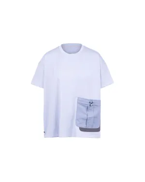 A.T. OUTDOOR Nylon Pocket Cotton Tee