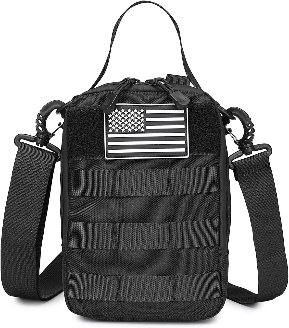 ATBP Tactical Soft Cooler Sholder Bag for Militray Backpack 6 Cans Insulated Cooler Molle Pouch for Picnic, Beach, Work, Trip, Camping