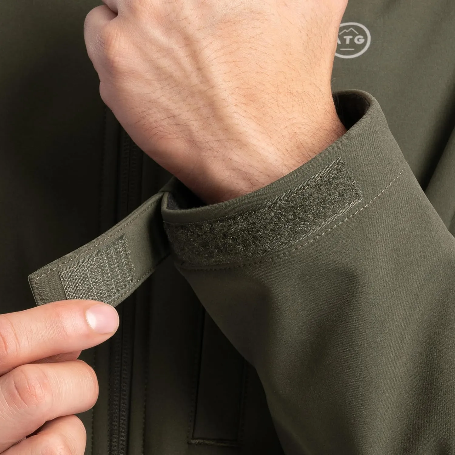 ATG Men's Soft Shell Hooded Jacket