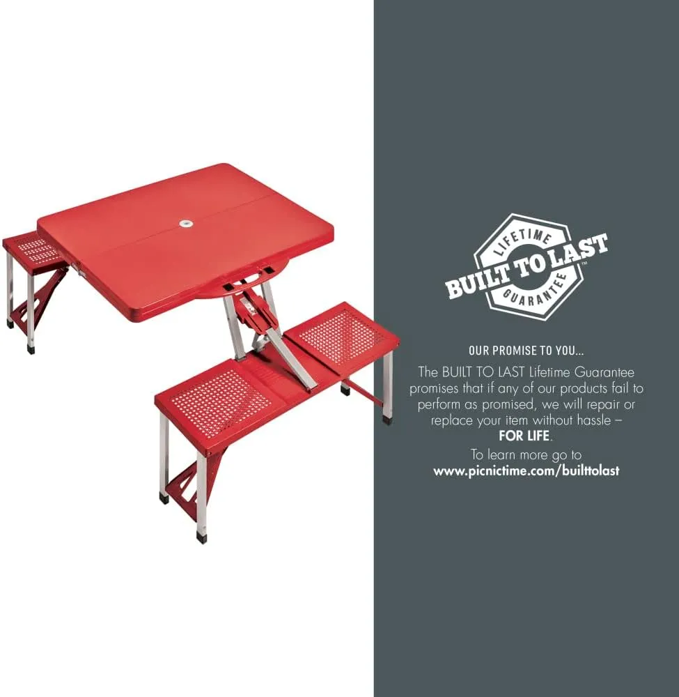 Atlanta Falcons Picnic Table - Red