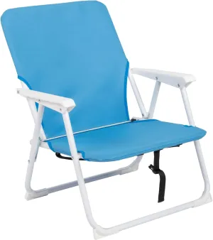 Backpack Beach Chair for Adults, 600D Polyester Folding Camping Chair Ultra-Lightweight, Portable Compact Design for Outdoor, Backyard, Fishing, Picnic, Sand, Blue, 22.05 * 23.62 * 24.80 in