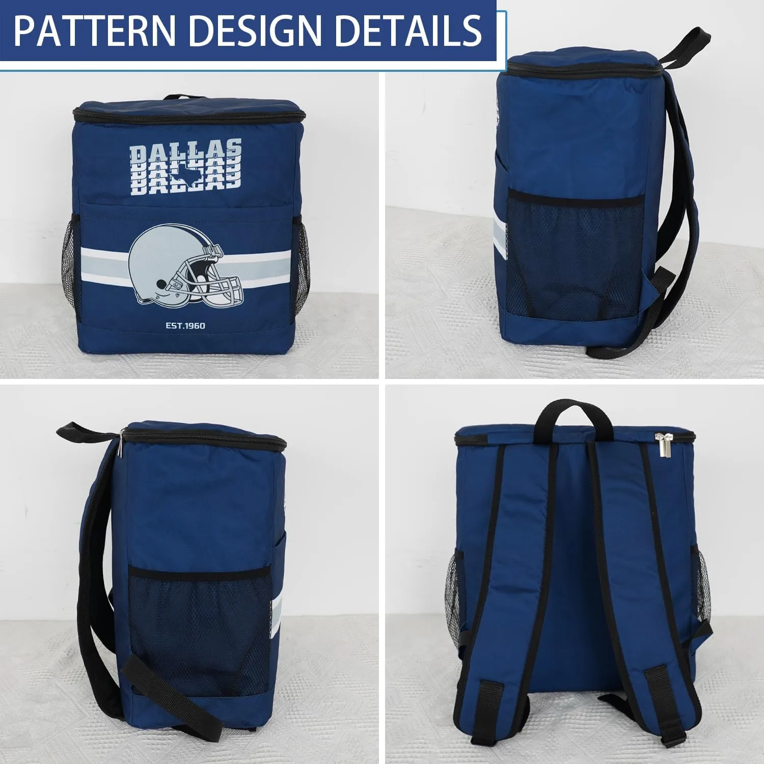 Backpack Cooler for Men - 30 Cans Beer Cooler Bag - Soft Backpack Cooler Insulated Waterproof Leak Proof