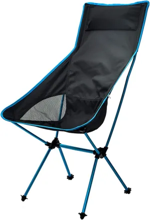 Backrest Camping Chair Foldable Portable,Collapsible Lightweight Camp Stool,Breathable Slacker Chair Seat for Outdoor Camping/Picnic/Hiking/Barbecue/Fishing/Train