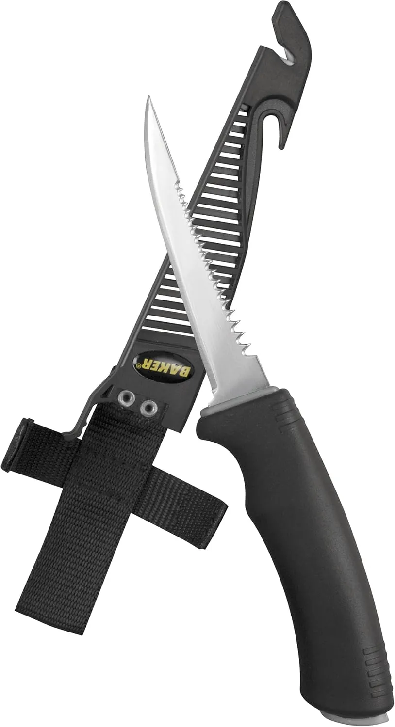 Baker BBK4 4-Inch Stainless Steel Bait Knife
