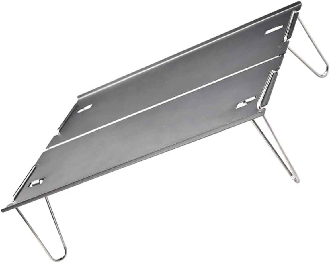 balacoo Portable Camping Table Lightweight Folding Picnic Desk for Outdoor Adventures for Hiking and Gatherings Compact Design for Easy Transport