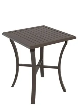 Banchetto Square 36" Bar Umbrella Table by Tropitone
