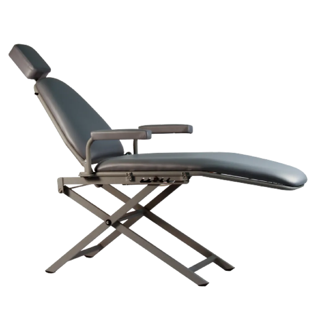 Basic Portable Patient Chair with Scissors Base